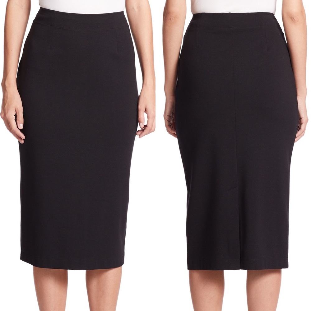 Eileen Fisher Black Pencil Skirt